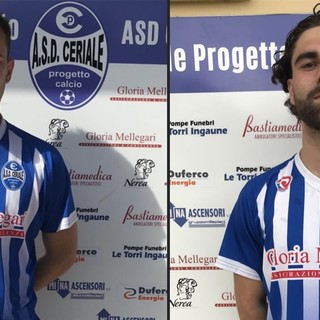 Calciomercato. Doppio rientro al Ceriale per Gloria e Melegazzi