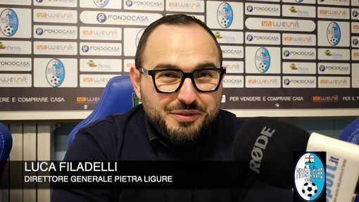 Calcio, Pietra Ligure. I sassolini del dg Filadelli: "Qualcuno si aspettava che vincessimo tutte le partite?" (VIDEO)
