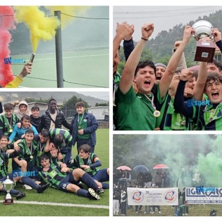 Calcio, Juniores. Il Legino è campione regionale, il video e gli scatti della festa verdeblu