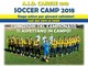 Cairese Soccer Camp 2018, mister Solari e i giocatori della Prima Squadra gli istruttori dello stage estivo