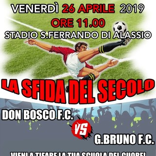 Calcio &amp; Solidarietà: venerdì 26 aprile la sfida tra il Don Bosco e il Giordano Bruno