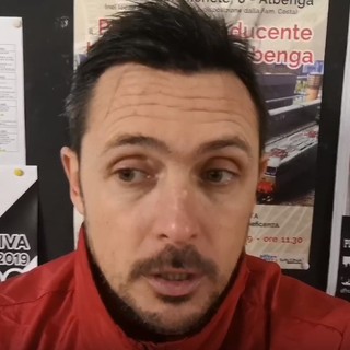 Calcio, Albenga. Solari annuncia l'arrivo di Castagna: &quot;Lenny giocatore importante, con l'Alassio una partita fatta bene&quot; (VIDEO)