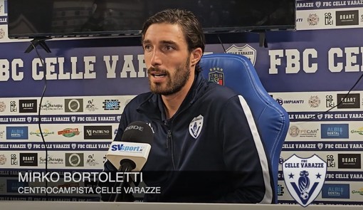 Calcio, Celle Varazze. Il percorso è solo all'inizio per Bortoletti: "Società e squadra sono ai alto livello, con la Valenzana addio remissivo" (VIDEO) Calcio, Celle Varazze. Il percorso è solo all'inizio per Bortoletti: "Società e squadra sono ai alto livello, con la Valenzana addio remissivo" (VIDEO)