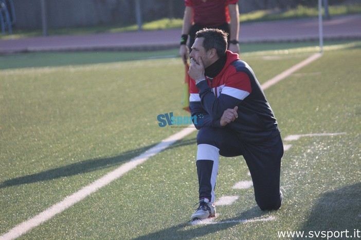 Calcio, Vado. Solari ha una dedica dopo i tre punti con il Pont Donnaz: "Questa vittoria è per Franco e Luca Tarabotto"