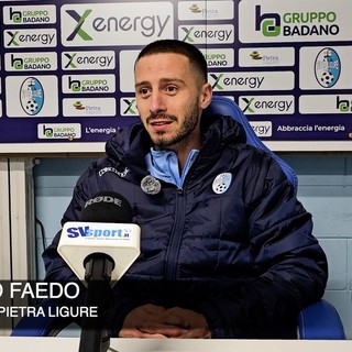 Calcio, Pietra Ligure. Faedo equilibratore contro il Campomorone: &quot;Dopo una prestazione così il mister non può lasciarmi fuori&quot; (VIDEO)