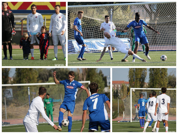 Calcio. E' 2-2 tra Vado e Fossano. La fotogallery del match del Chittolina