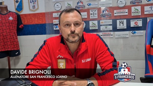 Calcio | San Francesco Loano. Rossoblu a metà dell'opera salvezza, Brignoli: "Atteggiamento giusto, ci giocheremo tutto in casa della Voltrese "(VIDEO)