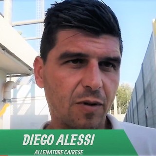Diego Alessi, allenatore della Cairese