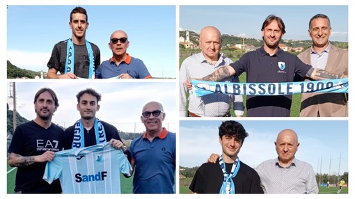 Calcio, Albissole. Ufficiale l'ingaggio del ds Lasio, ancora con i ceramisti capitan Rebagliati, Iadanza e Mancini