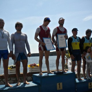 Claudio e Checcucci e Manfredi Rizza sul secondio gradino del podio