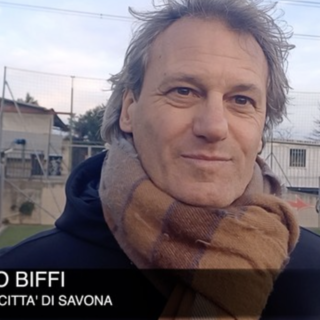 Calcio, Città di Savona. Biffi contento per la prestazione nonostante il campo non fosse nelle condizioni adatte: “Abbiamo avuto l'abilità di andare in vantaggio, gran gol di Rapetti”