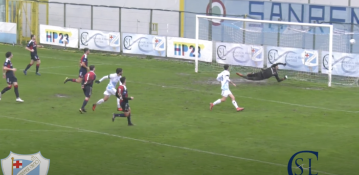 Calcio, Serie D. La Sanremese vince il big match sul Sestri Levante. La sintesi e il gol di Gagliardi (VIDEO) Calcio, Serie D. La Sanremese vince il big match sul Sestri Levante. La sintesi e il gol di Gagliardi (VIDEO)