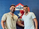 Calcio, Vado. Nicolò Mai in plancia di comando, i rossoblu presentano il nuovo team manager Calcio, Vado. Nicolò Mai in plancia di comando, i rossoblu presentano il nuovo team manager