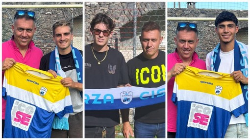 Calciomercato. Il Cisano chiude altre tre operazioni, arrivano in biancoblu Campagna, Loberto e Vannozzi Calciomercato. Il Cisano chiude altre tre operazioni, arrivano in biancoblu Campagna, Loberto e Vannozzi