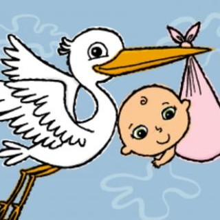 Torna la cicogna a casa Sancinito. Benvenuta Camilla!