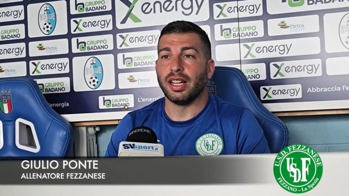 Calcio | Fezzanese in finale playoff, Ponte: "Col Pietra ha pagato un atteggiamento meno spregiudicato" (VIDEO) Calcio | Fezzanese in finale playoff, Ponte: "Col Pietra ha pagato un atteggiamento meno spregiudicato" (VIDEO)