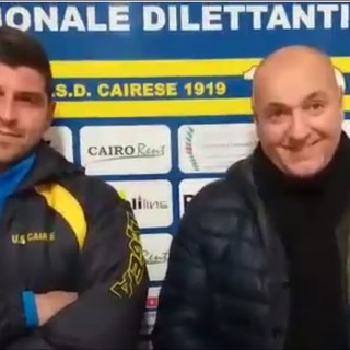 Calcio. Un vecchio amico della Cairese e di mister Alessi al "Brin". Luca Monteforte: "Con Diego comunanza di idee, ho ritrovato la società organizzata di sempre" (VIDEO)