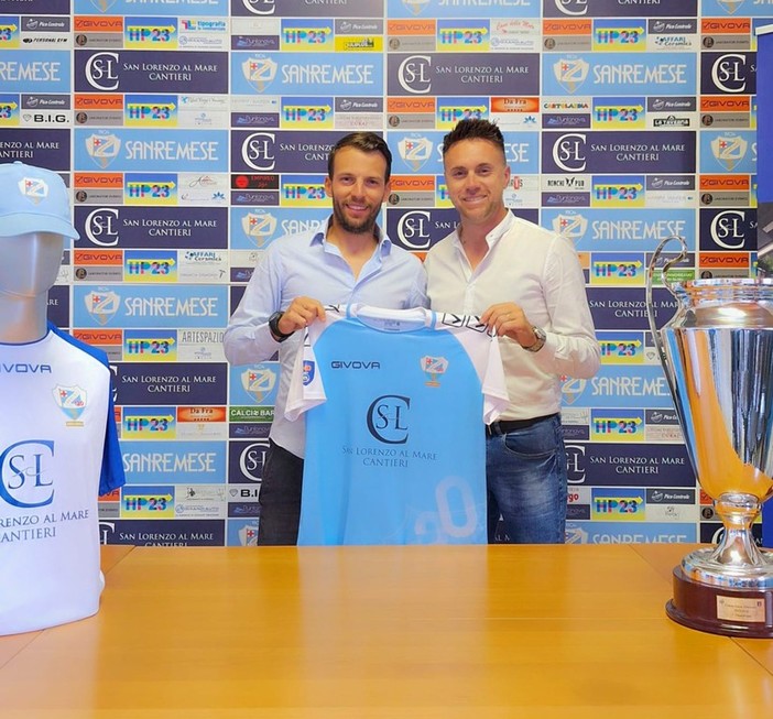 Calcio, Sanremese. Ancora un anno insieme a mister Gori Calcio, Sanremese. Ancora un anno insieme a mister Gori