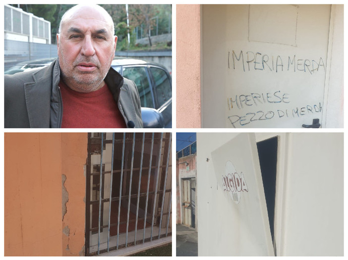 Imperia, scritte ingiuriose al 'Ciccione'. Gramondo: "Ingiustificate, siamo ancora in corsa per la serie D" Imperia, scritte ingiuriose al 'Ciccione'. Gramondo: "Ingiustificate, siamo ancora in corsa per la serie D"