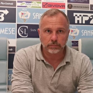 Sanremese, Mister Giannini dopo lo 0-0 con l'Asti: "Non abbiamo fatto quanto preparato ma questo terreno ci condiziona" (Video)