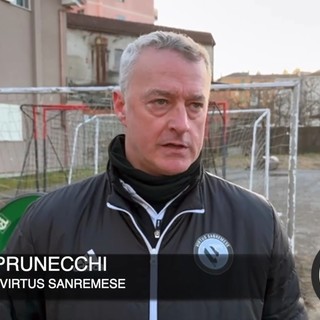 Calcio | Virtus Sanremese, ecco mister Prunecchi dopo la vittoria col Dego: "Meritavamo più gol, dispiaciuto per quanto accaduto a Burdisso" (VIDEO)