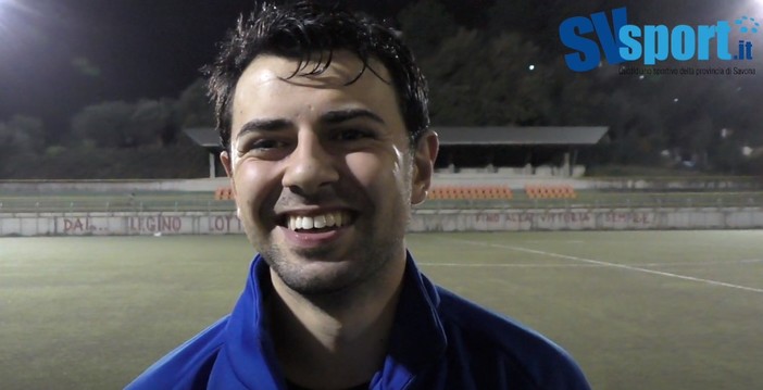 Calcio. Diego Carminati è il match winner di Spotornese-Priamar: "C'è grande spirito di sacrificio, felici di esserci confermati anche contro una squadra di prima fascia" (VIDEO)