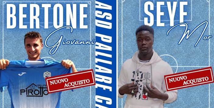 Calciomercato. Il Pallare annuncia altri due innesti, sono Bertone e Seye
