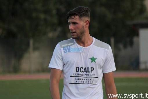 Edoardo Mura, attaccante della Sestrese Edoardo Mura, attaccante della Sestrese