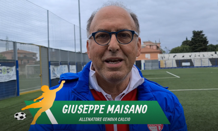 Calcio. Beppe Maisano e la Genova Calcio chiudono il girone al secondo posto: &quot;Organizzazione, entusiasmo e voglia pagano&quot; (VIDEO)
