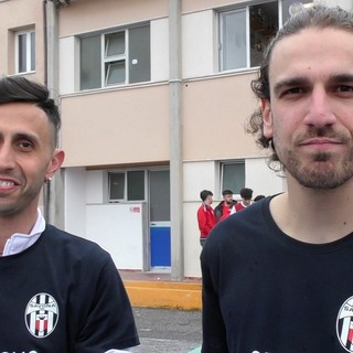 Calcio, Savona. Finalmente Apicella può festeggiare: "Vittoria di tutti coloro che hanno vestito la maglia", Salis: "Tutti insieme ce l'abbiamo fatta" (VIDEO)