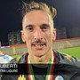 Calcio. Pietra Ligure, ci sono le parate di un super Duberti sulla vittoria di Coppa: "Abbiamo un cuore enorme, vincere così è fantastico" (VIDEO) Calcio. Pietra Ligure, ci sono le parate di un super Duberti sulla vittoria di Coppa: "Abbiamo un cuore enorme, vincere così è fantastico" (VIDEO)