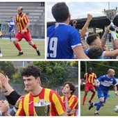Calcio, Promozione. Il titolo regionale al Busalla, battuto 2-0 il Millesimo (LA FOTOGALLERY)