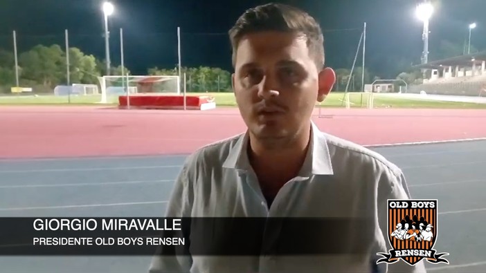 Calcio. Il presidente dell'Old Boys Rensen si tiene stretto il pari col Savona: "Noi in campo senza fare amichevole. Il nostro rigore? Al 99% non c'era" (VIDEO)