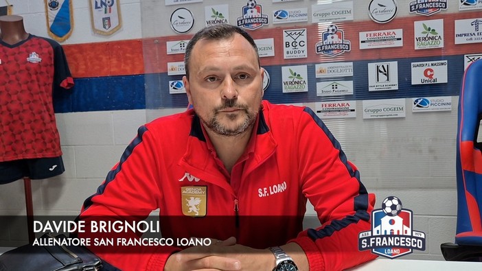 Calcio | San Francesco Loano. Rossoblu a metà dell'opera salvezza, Brignoli: "Atteggiamento giusto, ci giocheremo tutto in casa della Voltrese "(VIDEO)