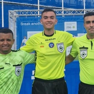 Calcio. L'ascesa di Eusebiu Cazacu prosegue anche a livello europeo, il fischietto ingauno dirigerà la finale della Gothia Cup Calcio. L'ascesa di Eusebiu Cazacu prosegue anche a livello europeo, il fischietto ingauno dirigerà la finale della Gothia Cup