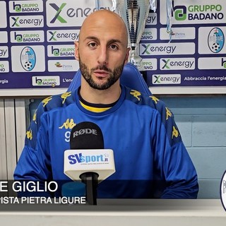 Calcio | Pietra Ligure. Giglio gol per una gara dai due volti: "Bene aver vinto, abbiamo pagato le fatiche di Coppa" (VIDEO)