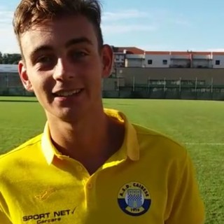 Calcio, Cairese. La zampata vincente è di Gabriele Bovio: "Bello battere l'Alassio, ma è solo la prima giornata" (VIDEO)
