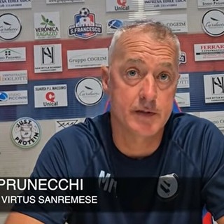 Calcio | Virtus Sanremese. Ufficiale l'esonero di Prunecchi, l'ultima intervista in biancazzurro (VIDEO)