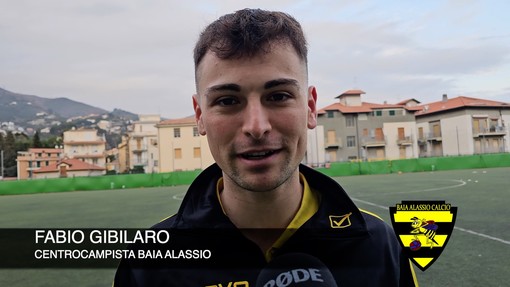 Calcio, Baia Alassio in rimonta sul Vadino. Gibilaro: "Partita da squadra forte, quando non girano le gambe bisogna usare la testa" (VIDEO)