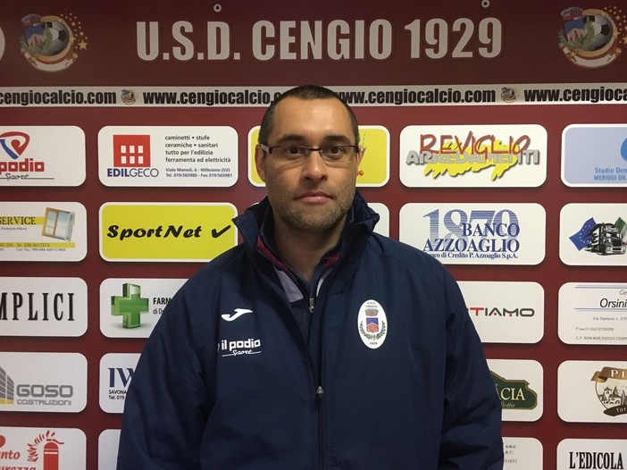 Calcio, Cengio: La vittoria sul Mallare vale la conferma a Mauro Aprea