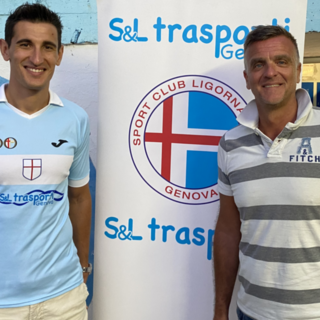 Loris Damonte insieme al presidente Saracco