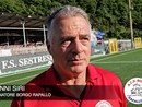 Calcio. Borgo Rapallo. Mister Siri dopo la vittoria di Coppa: "Il nostro segreto è l'allegria. Con le giuste ambizioni pronto a rimanere" (VIDEO) Calcio. Borgo Rapallo. Mister Siri dopo la vittoria di Coppa: "Il nostro segreto è l'allegria. Con le giuste ambizioni pronto a rimanere" (VIDEO)