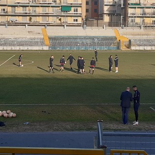 Calcio, Savona: confronto serrato negli spogliatoi del Bacigalupo, ma la squadra ha deciso di allenarsi