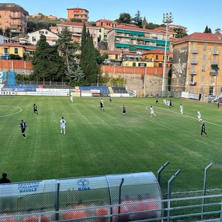 Calcio. Il Pietra Ligure ben figura per un'ora a Imperia, i nerazzurri rimontano e passano 3-2