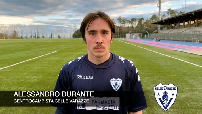 Calcio, Celle Varazze. Gol e tanto sacrificio per Alessandro Durante: "Manteniamo questa mentalità" (VIDEO) Calcio, Celle Varazze. Gol e tanto sacrificio per Alessandro Durante: "Manteniamo questa mentalità" (VIDEO)