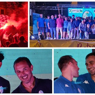 Calcio, Pietra Ligure. Tutti gli scatti della Notte Biancoceleste (FOTOGALLERY)