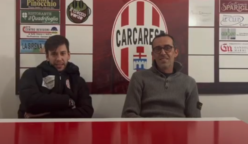 Calcio, Carcarese. Umore alto per il presidente Ferrero e Nonnis, ecco la conferenza stampa post Ceriale (VIDEO) Calcio, Carcarese. Umore alto per il presidente Ferrero e Nonnis, ecco la conferenza stampa post Ceriale (VIDEO)