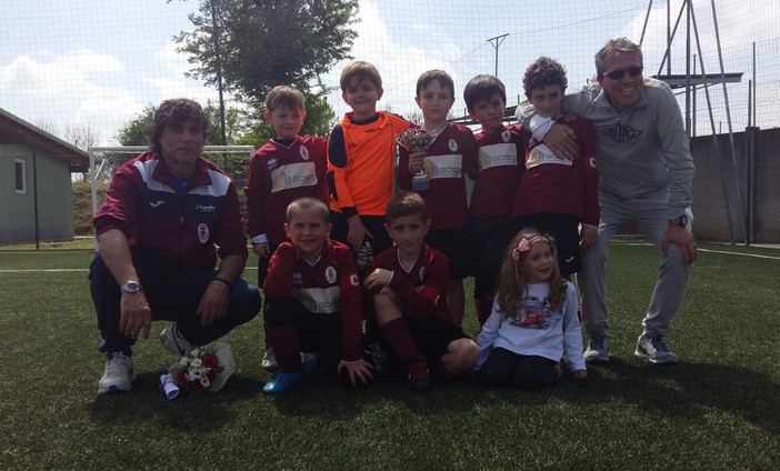 Calcio giovanile: la leva 2008 del Cengio si arrende solo al Torino nel torneo di Grugliasco