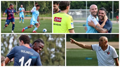 Calcio. Il Vado batte la Sanremese nel primo turno di Coppa. Il match del Chittolina in 150 scatti (FOTOGALLERY)
