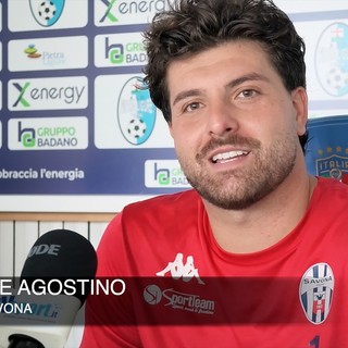 Calcio | Savona. Agostino tiene a galla i biancoblu contro il Pietra: "Vado in campo per fare la differenza" (VIDEO)